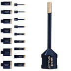 FERRATI Attiva Diamant Fliesenbohrer M14 Segmenthöhe 15mm | Pro Diamantbohrer Lochsäge für Fliesen Keramik Marmor Travertin Naturstein | nasse & trockene andwendung