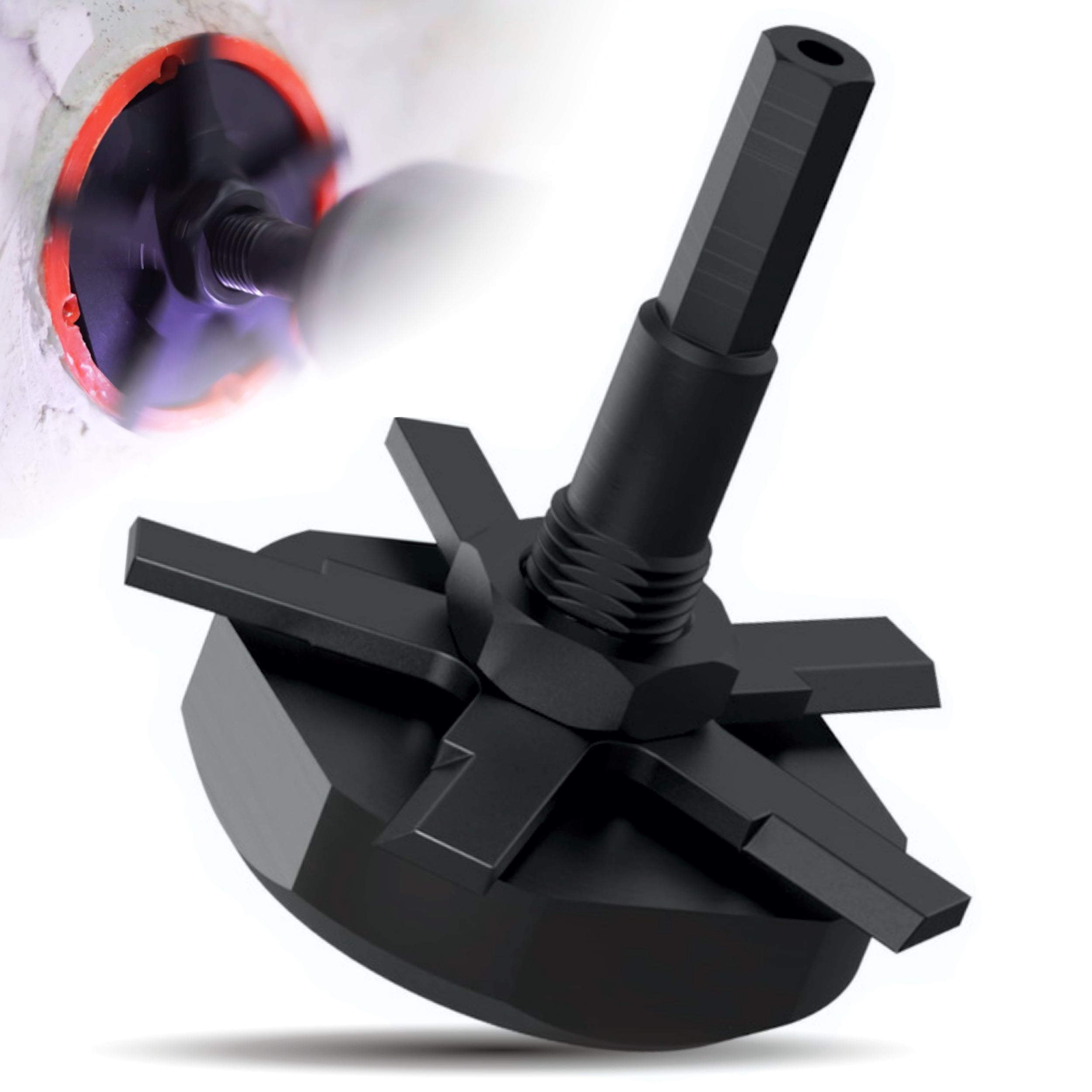 SCROBER Universal Schneidbohrer für Unterputzdose ∅ 65 mm