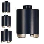 FERRATI Diamantbohrer für Beton M16/SDS+ Segmentdicke 3.5mm | Diamant Bohrer Lochsäge für Schalungsstein Betonfertigteile Hohlziegel Altbeton Betonsteine Porenbeton | trockene andwendung