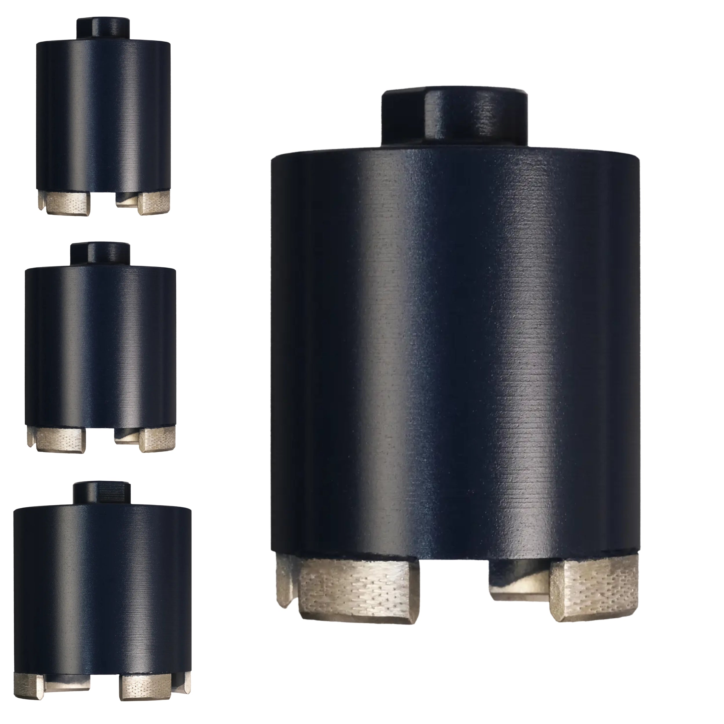 FERRATI Diamantbohrer für Beton M16/SDS+ Segmentdicke 3.5mm | Diamant Bohrer Lochsäge für Schalungsstein Betonfertigteile Hohlziegel Altbeton Betonsteine Porenbeton | trockene andwendung