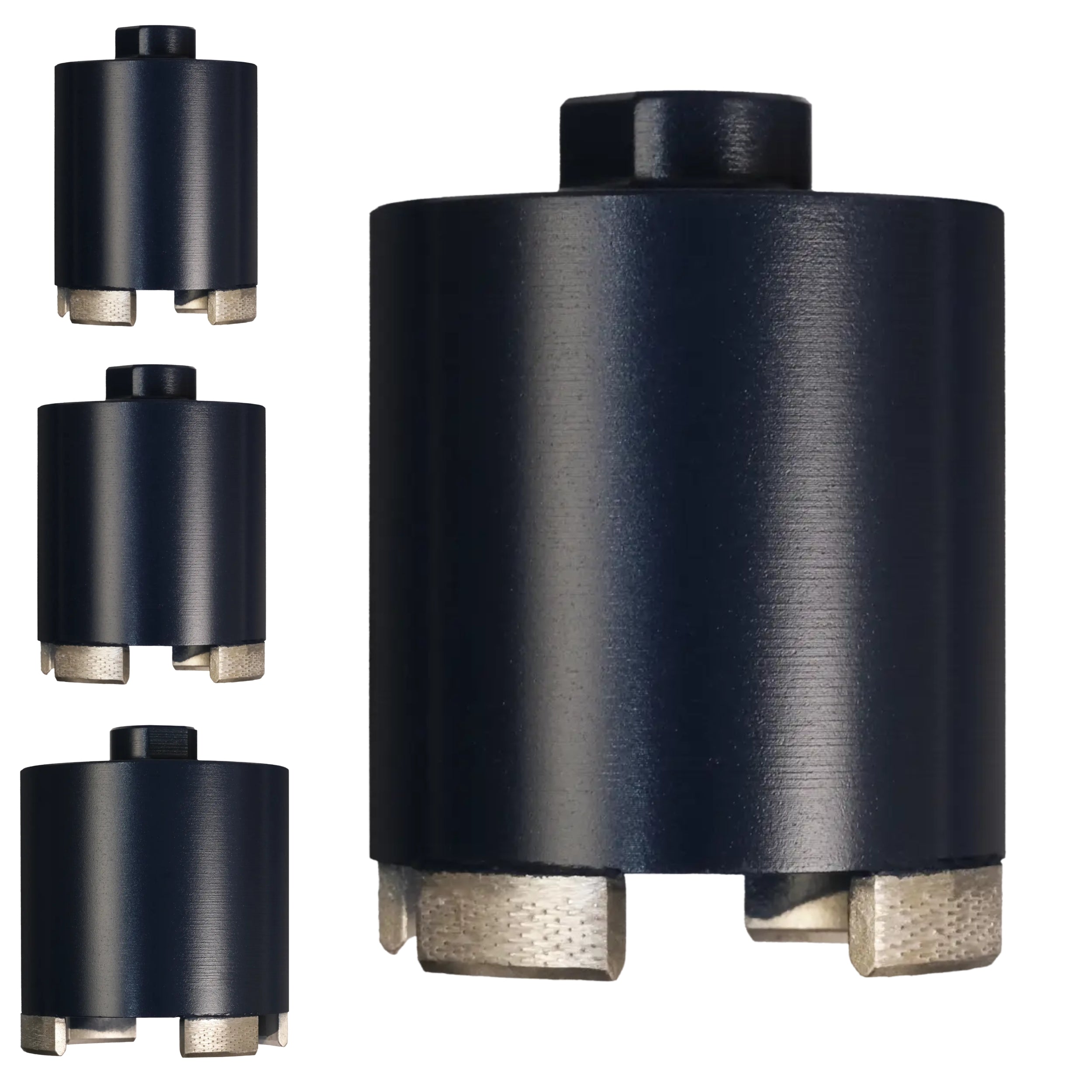 FERRATI Diamantbohrer für Beton M16/SDS+ Segmentdicke 3.5mm | Diamant Bohrer Lochsäge für Schalungsstein Betonfertigteile Hohlziegel Altbeton Betonsteine Porenbeton | trockene andwendung