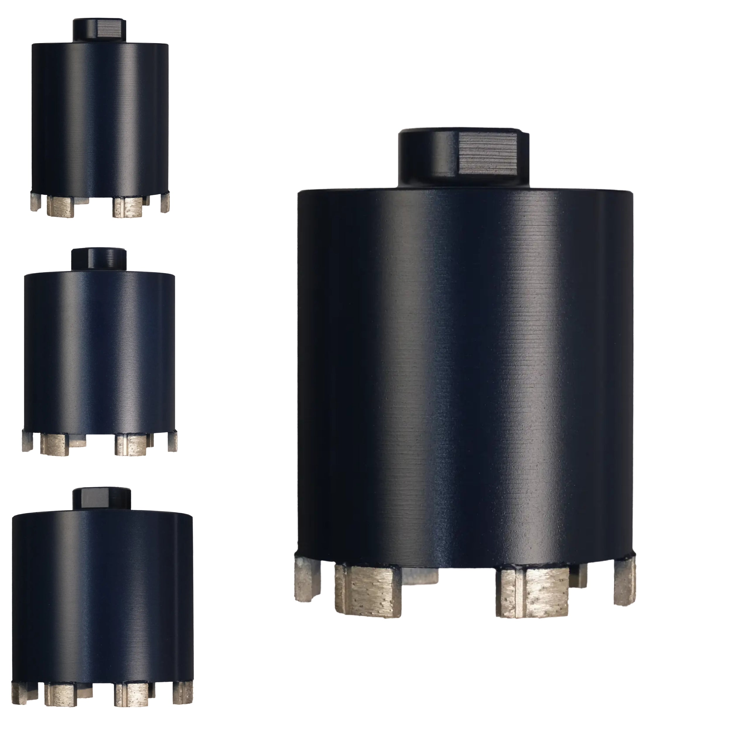 FERRATI Diamantbohrer für Beton M16/SDS+ Segmentdicke 3.5mm | Diamant Bohrer Lochsäge für Schalungsstein Betonfertigteile Hohlziegel Altbeton Betonsteine Porenbeton | trockene andwendung