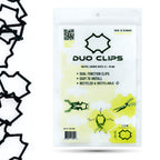 DUO CLIPS Universal 22–50 mm Kabelhalter 100 Stück | Kabelclip, Kabelbefestigung, Clip für Kabel, Halterung für Leitungen und Rohre